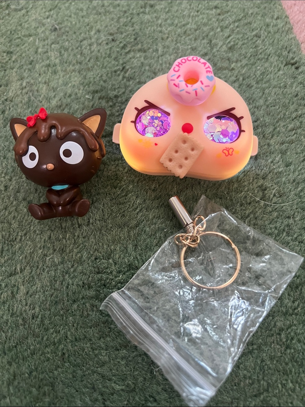 80% custom baby three replacement face with glitter and light up eyes- - Picture 2 of 2
